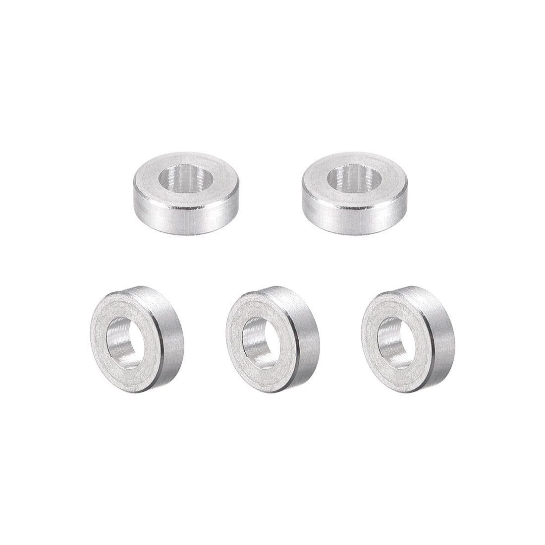uxcell 5 Pcs Round Aluminum Standoff Column Spacer Aqua Blue for FPV Quadcopter RC Multirotors Parts DIY
