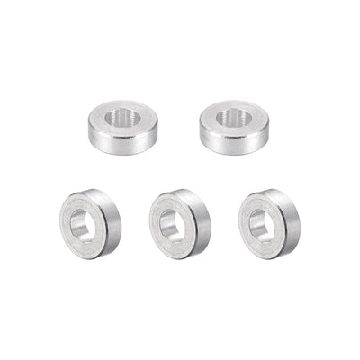 Harfington 5 Pcs Round Aluminum Standoff Column Spacer Aqua Blue for FPV Quadcopter RC Multirotors Parts DIY