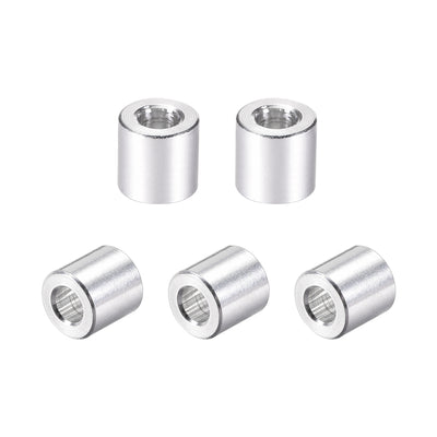 Harfington 5 Pcs Round Aluminum Standoff Column Spacer Aqua Blue for FPV Quadcopter RC Multirotors Parts DIY