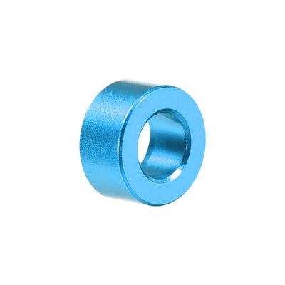 Harfington 5 Pcs Round Aluminum Standoff Column Spacer Aqua Blue for FPV Quadcopter RC Multirotors Parts DIY