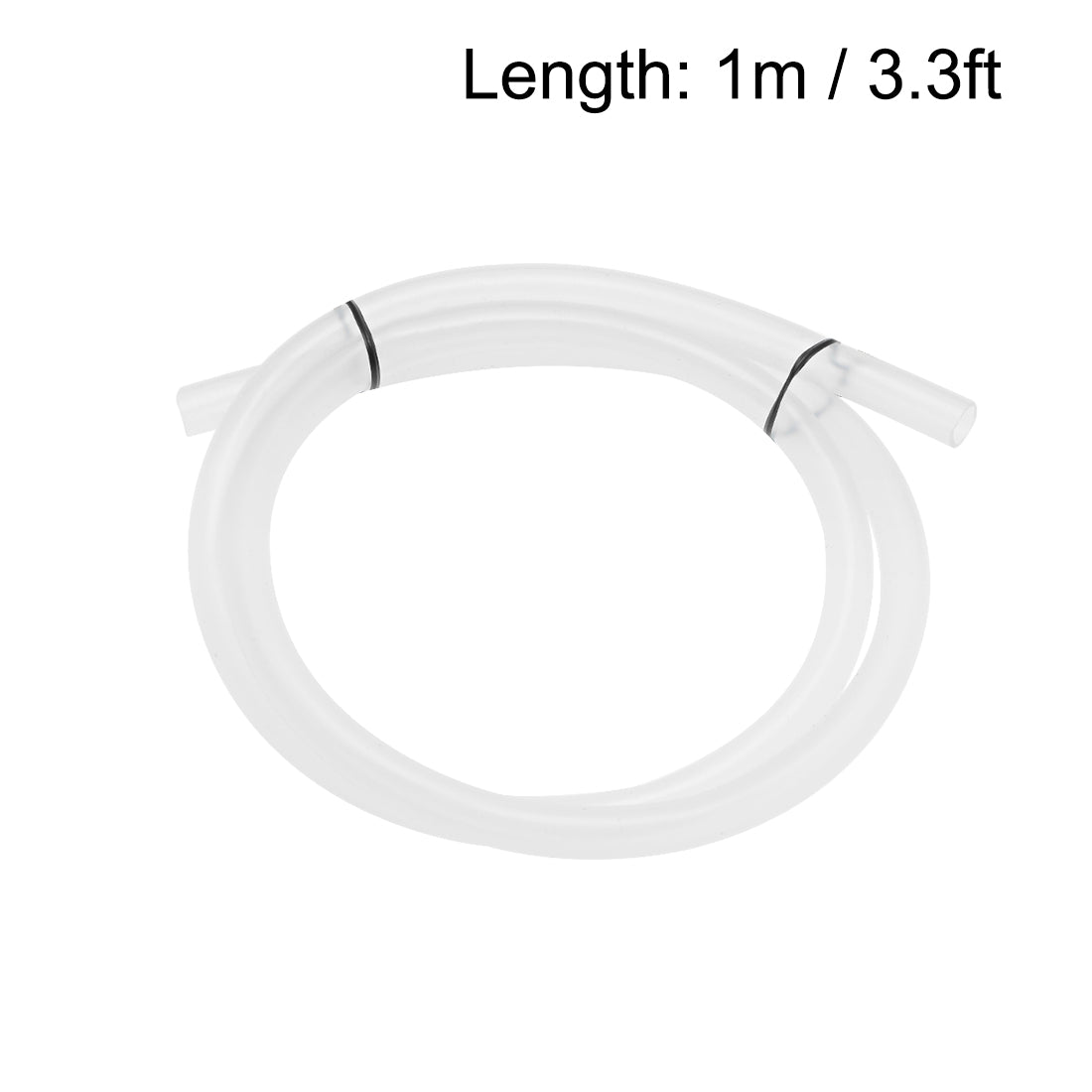 Harfington Silicone Tubing, Rubber Tube Air Hoses Water Pipes for Pump Transfer