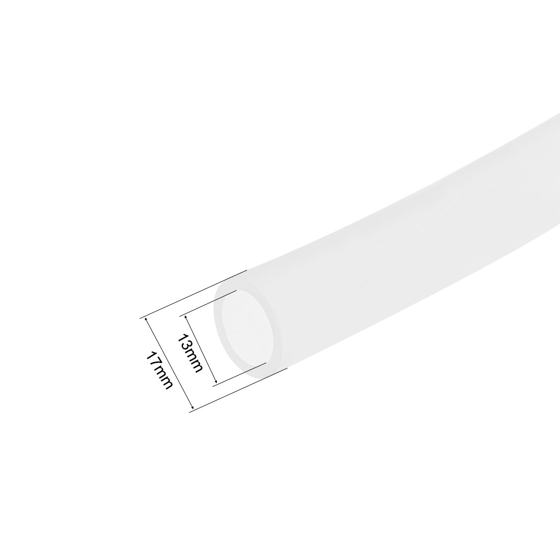 Harfington Silicone Tubing, Rubber Tube Air Hoses Water Pipes for Pump Transfer