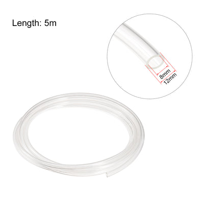 Harfington PU Air Tubing Pipe Hose for Air Line Tube Fluid Transfer Pneumatic Tubing