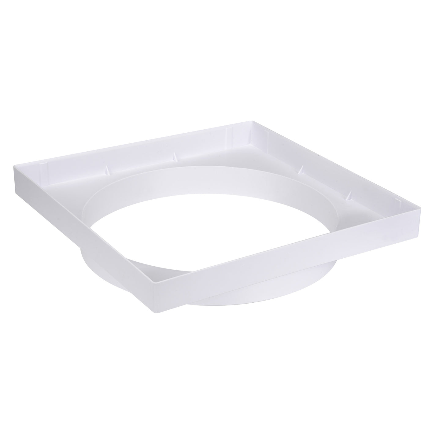 uxcell Uxcell Square Air Vent Duct Connector Flange, 330x330mm, Fitting 300mm ID Ducting, Ducts Mounting Plate, for Heating Cooling Ventilation System