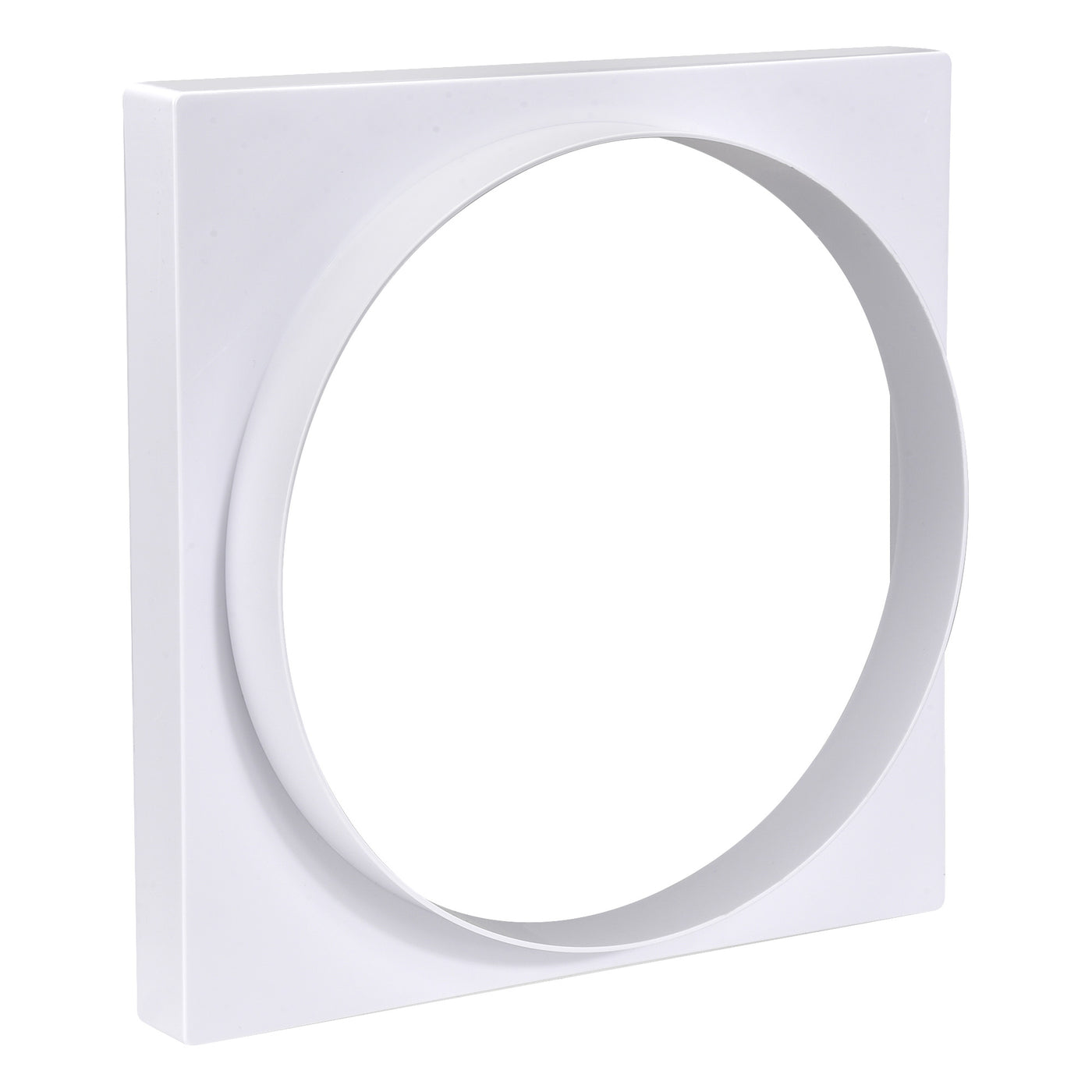 uxcell Uxcell Square Air Vent Duct Connector Flange, 330x330mm, Fitting 300mm ID Ducting, Ducts Mounting Plate, for Heating Cooling Ventilation System