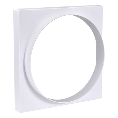 uxcell Uxcell Square Air Vent Duct Connector Flange, 330x330mm, Fitting 300mm ID Ducting, Ducts Mounting Plate, for Heating Cooling Ventilation System
