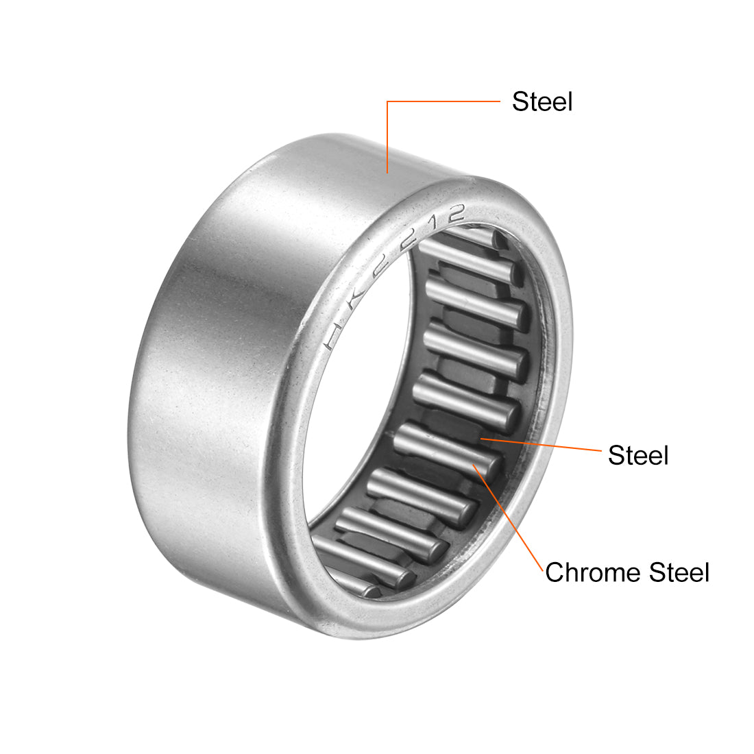 Harfington Needle Roller Bearings, Open End Stamping Steel Drawn Cup, Metric