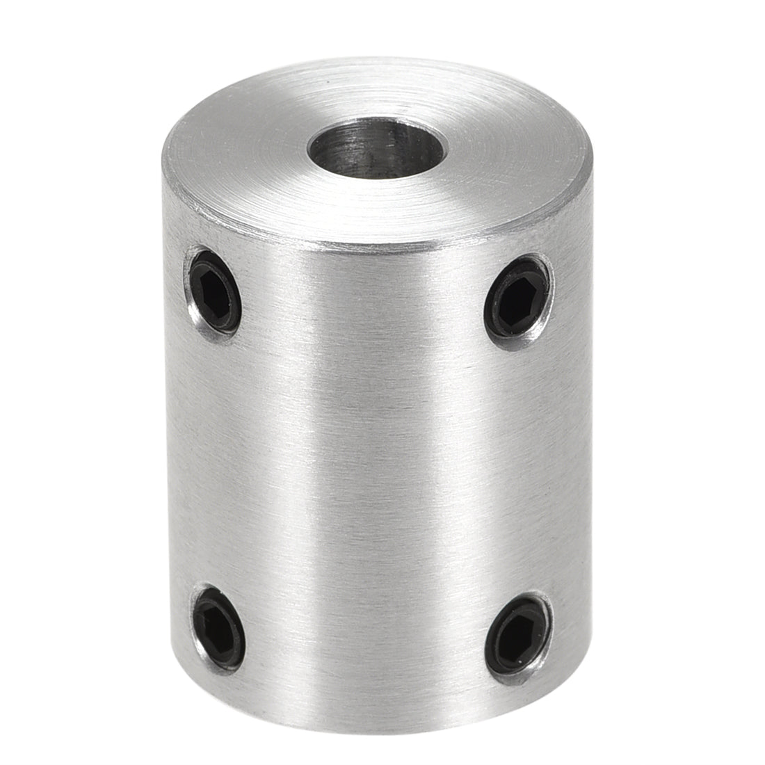 uxcell Uxcell Rigid Coupling 25mm Length 20mm Diameter Aluminum Alloy Shaft Coupler Connector Silver11 1