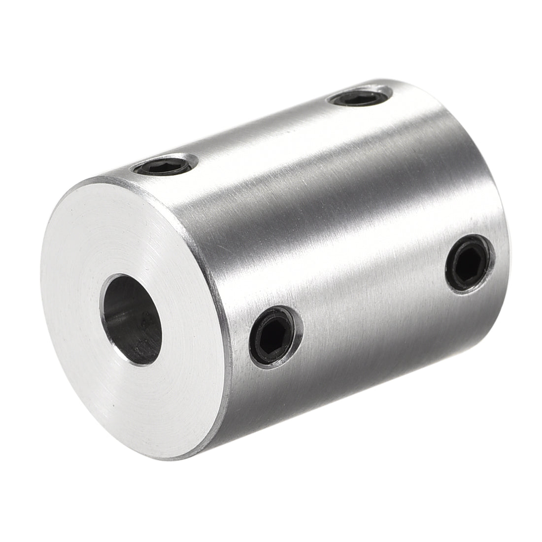 uxcell Uxcell Rigid Coupling 25mm Length 20mm Diameter Aluminum Alloy Shaft Coupler Connector Silver11 1