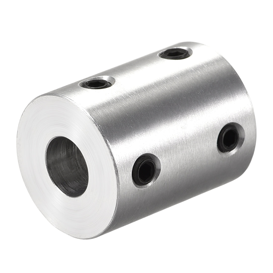 uxcell Uxcell Rigid Coupling 25mm Length 20mm Diameter Aluminum Alloy Shaft Coupler Connector Silver11 1