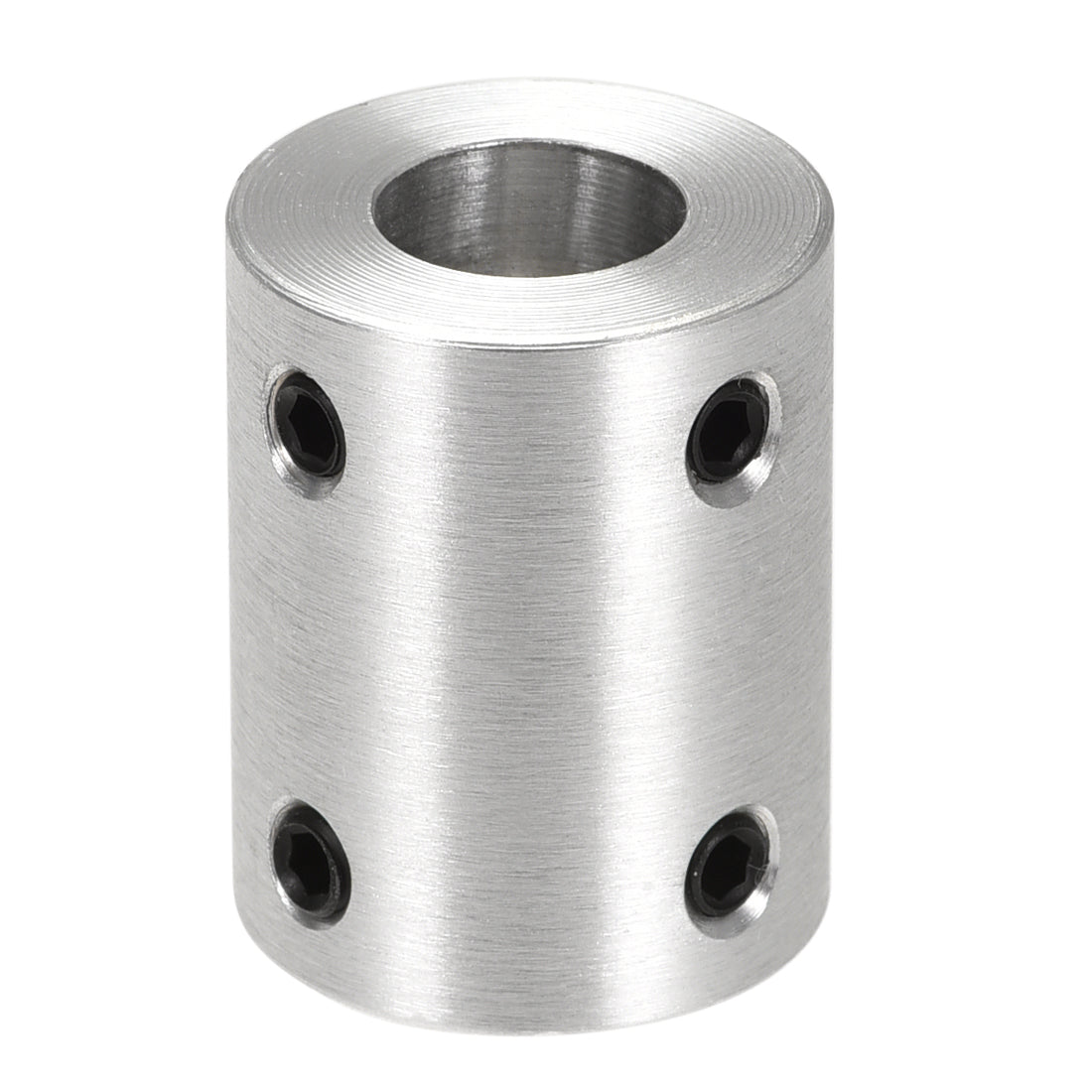 uxcell Uxcell Rigid Coupling 25mm Length 20mm Diameter Aluminum Alloy Shaft Coupler Connector Silver11 1