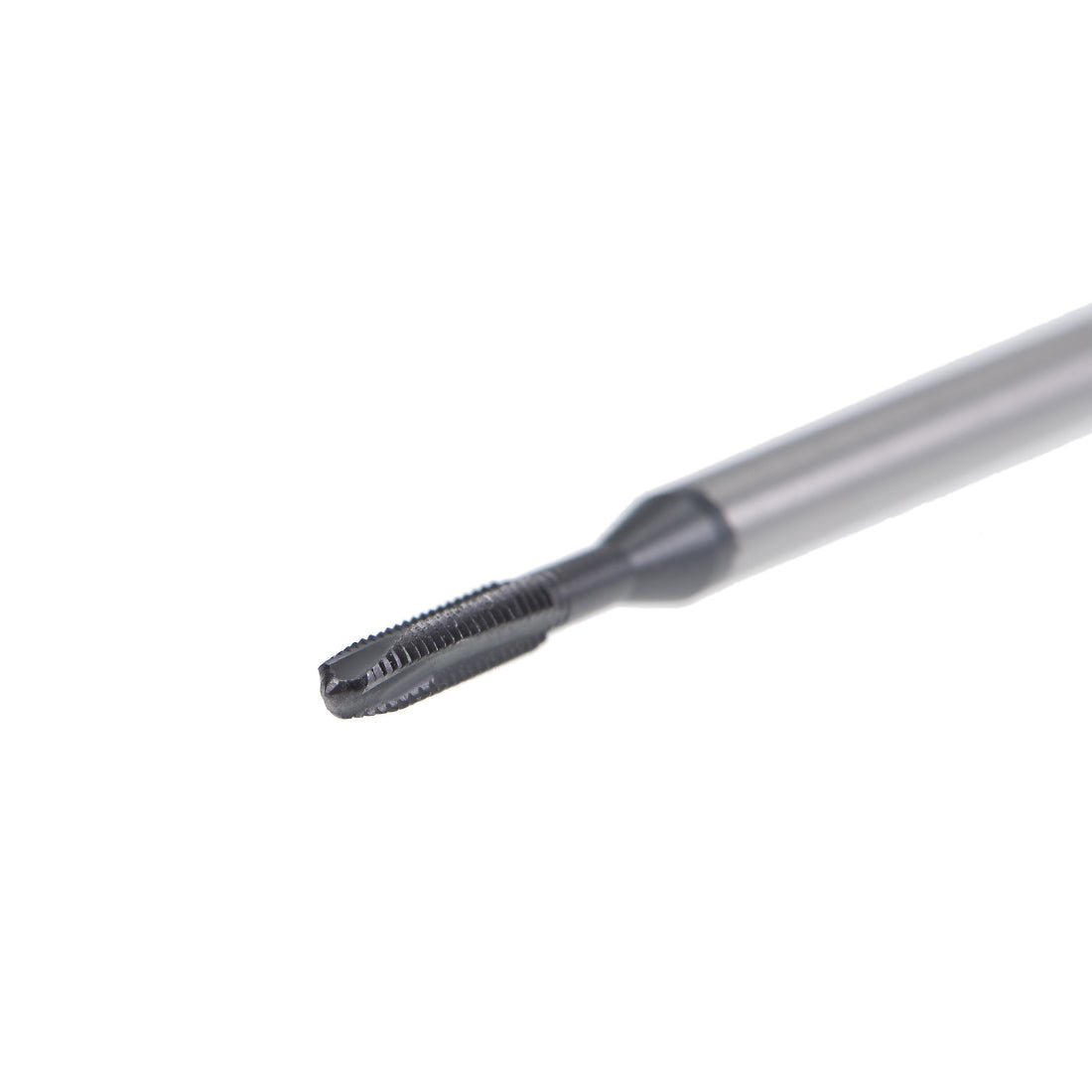 uxcell Uxcell Spiral Point Threading Tap H2 HSS 6542 TICN Coated DIN371/376 2pcs