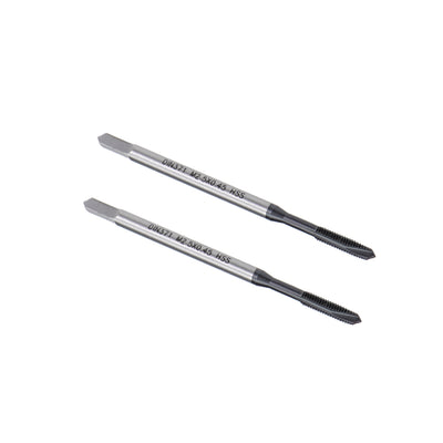 Harfington Uxcell Spiral Point Threading Tap H2 HSS 6542 TICN Coated DIN371/376 2pcs