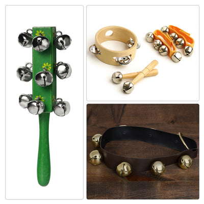 Harfington Uxcell Jingle Bells, 0.71 Inch 20pcs, Craft Copper Bells Bulk DIY Bells for Pet Christmas Festival Decoration Party Home, Bronze