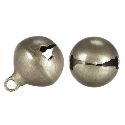 uxcell Uxcell Jingle Bells, 0.71 Inch 20pcs, Craft Copper Bells Bulk DIY Bells for Pet Christmas Festival Decoration Party Home, Bronze