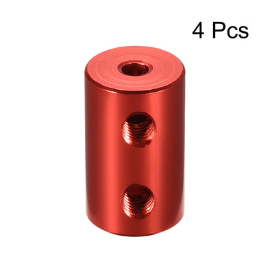 Harfington Uxcell Rigid Coupling 20mm Length 12mm Diameter Alum