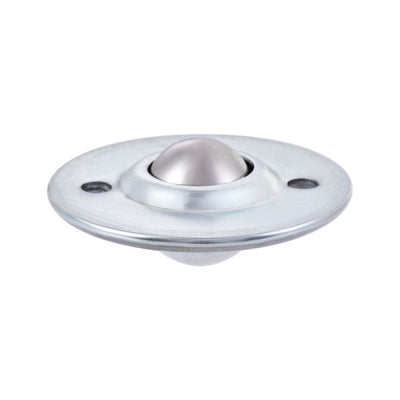 Harfington Ball Transfer Bearing Unit mm Lbs Carbon Steel Flange-mount Type for Transmission 1pcs