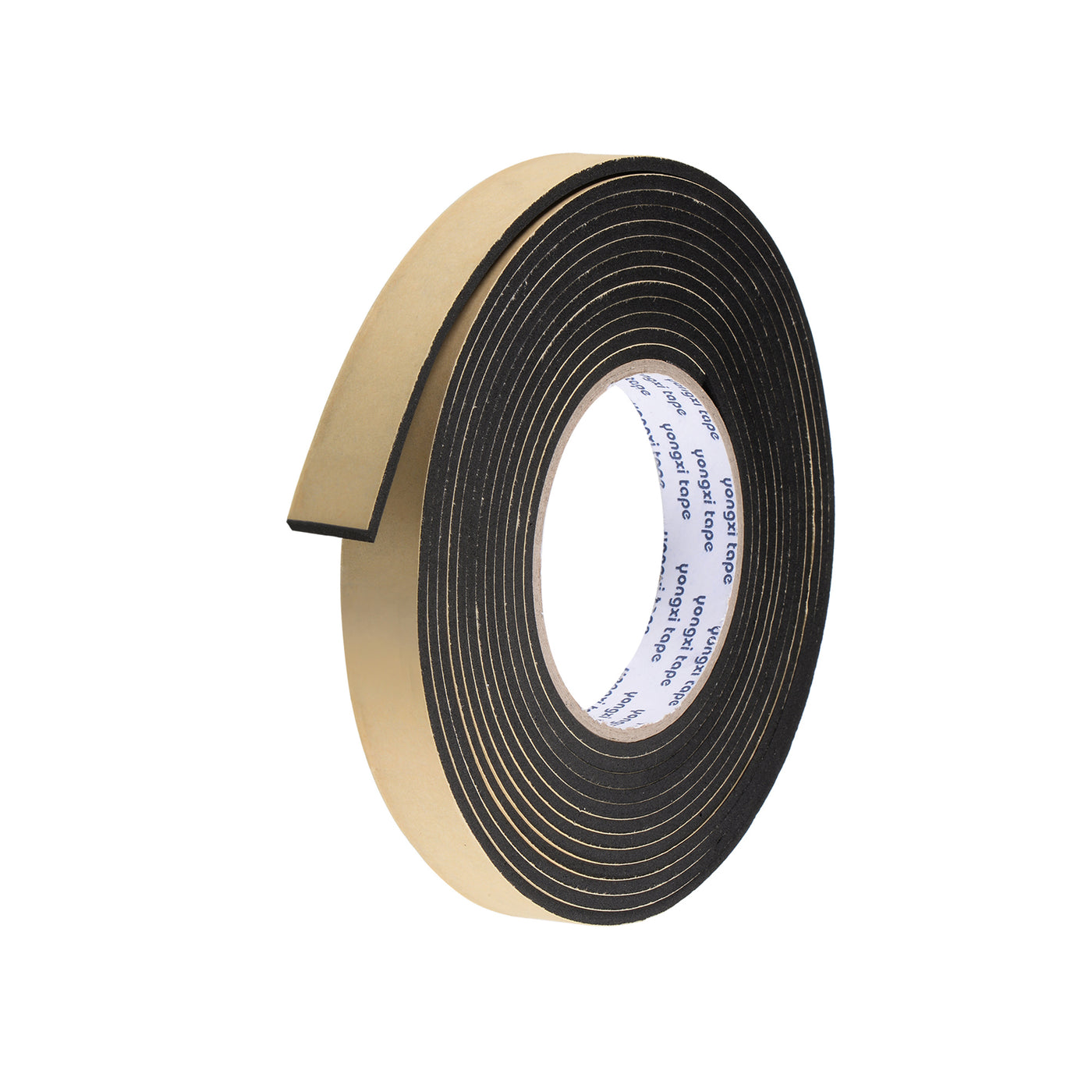 uxcell Uxcell Sealing Foam Tape 20mmx3mmx5m EVA Self Adhesive Weather Strip for Window Door