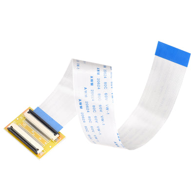 uxcell Uxcell A Type Flexible Flat Cable and Flip Up to Mount Adapter Kit,40P 0.5mm Pitch 20cm