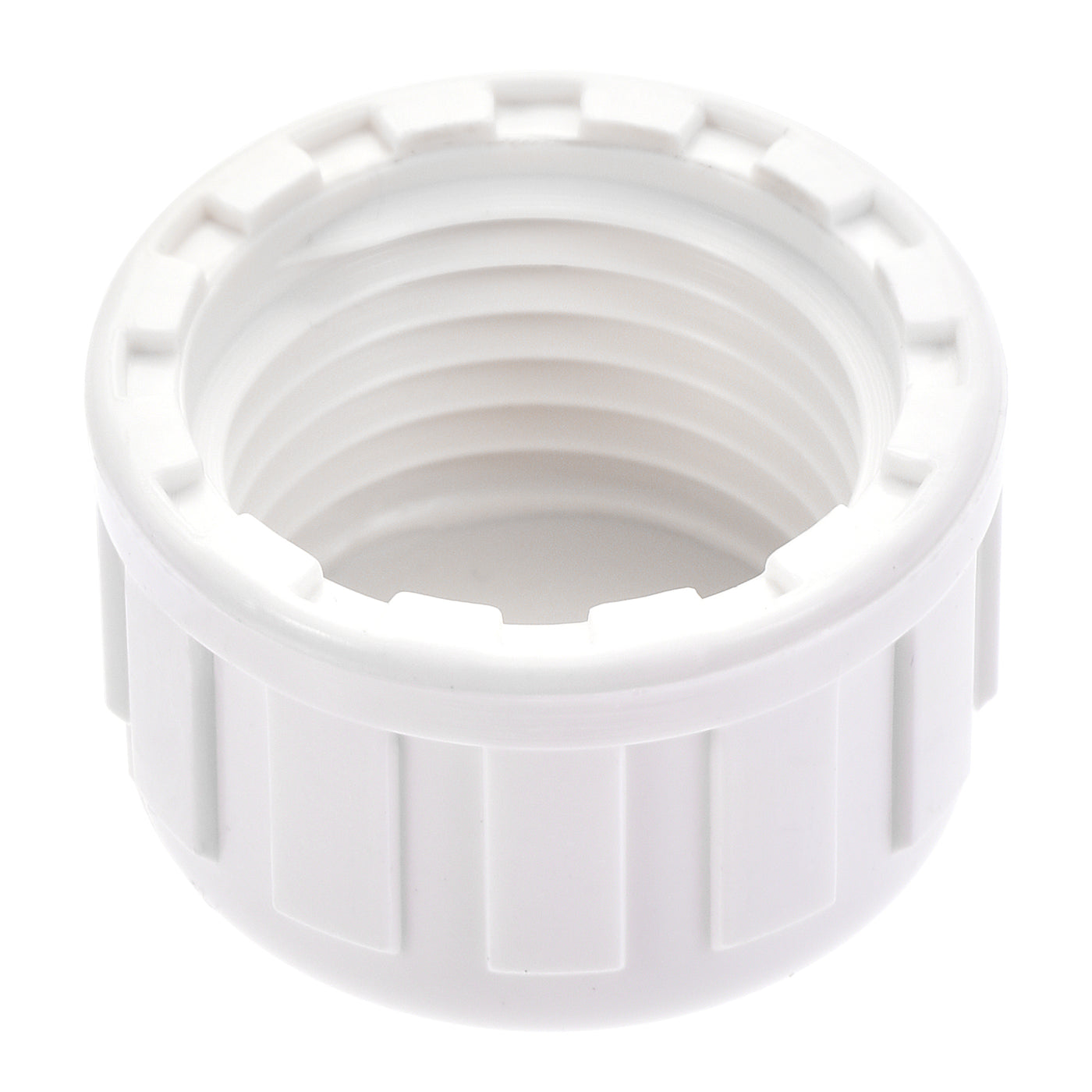Harfington G Pipe Fitting Cap, PVC Female Thread Hose Connector, for Garden and Outdoor Water Pipes End, 20Pcs