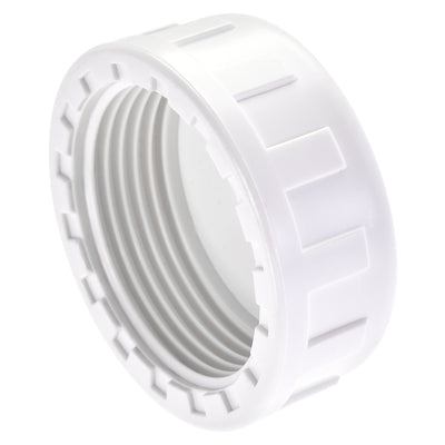 Harfington G Pipe Fitting Cap, PVC Female Thread Hose Connector, for Garden and Outdoor Water Pipes End