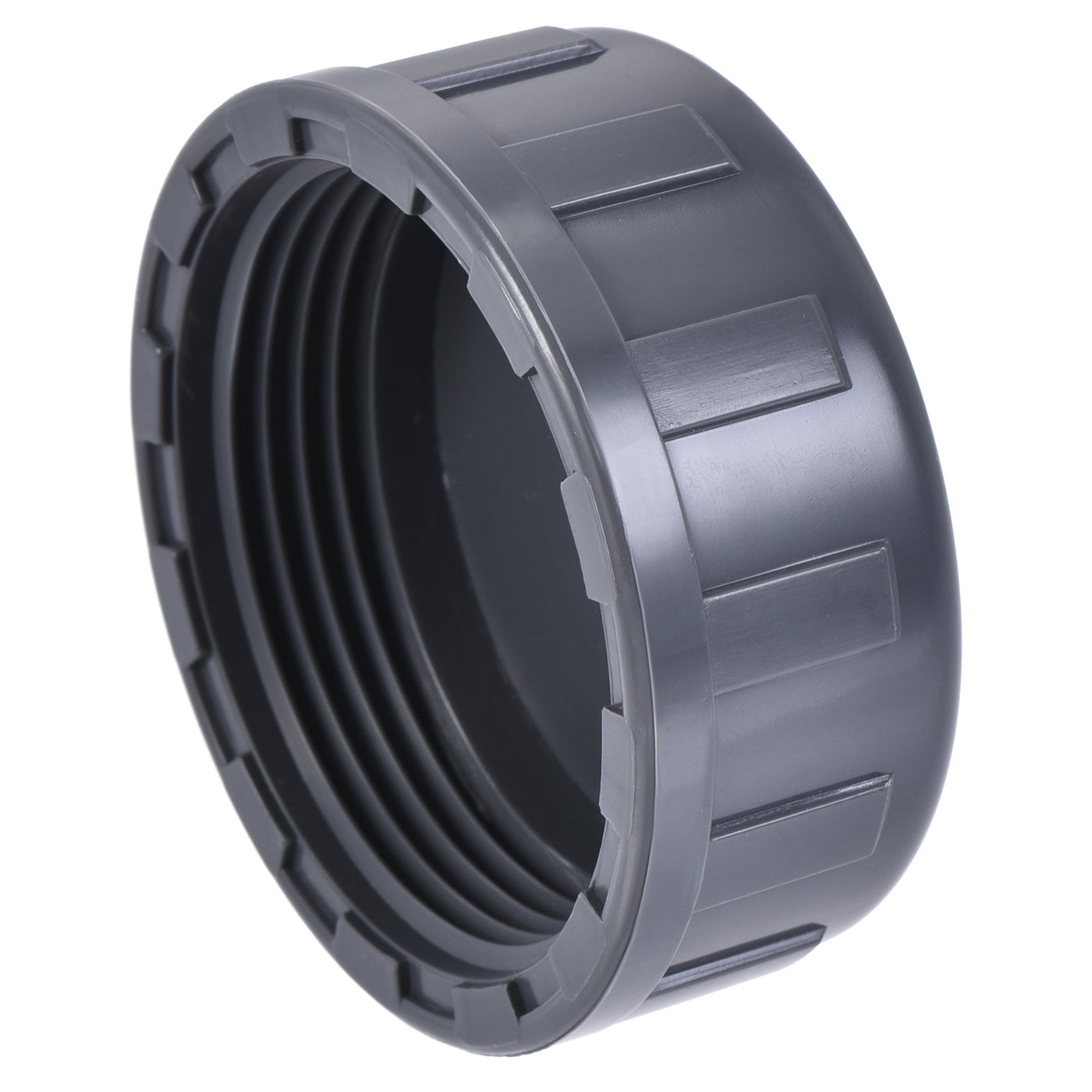 Harfington G Pipe Fitting Cap, PVC Female Thread Hose Connector, for Garden and Outdoor Water Pipes End