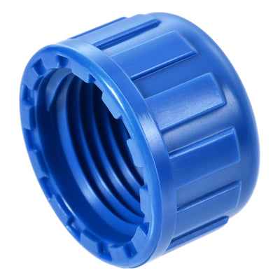 Harfington G Pipe Fitting Cap, PVC Female Thread Hose Connector, for Garden and Outdoor Water Pipes End, 20Pcs