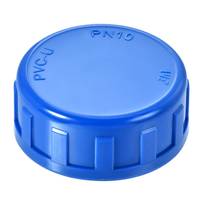 Harfington G Pipe Fitting Cap, PVC Female Thread Hose Connector, for Garden and Outdoor Water Pipes End