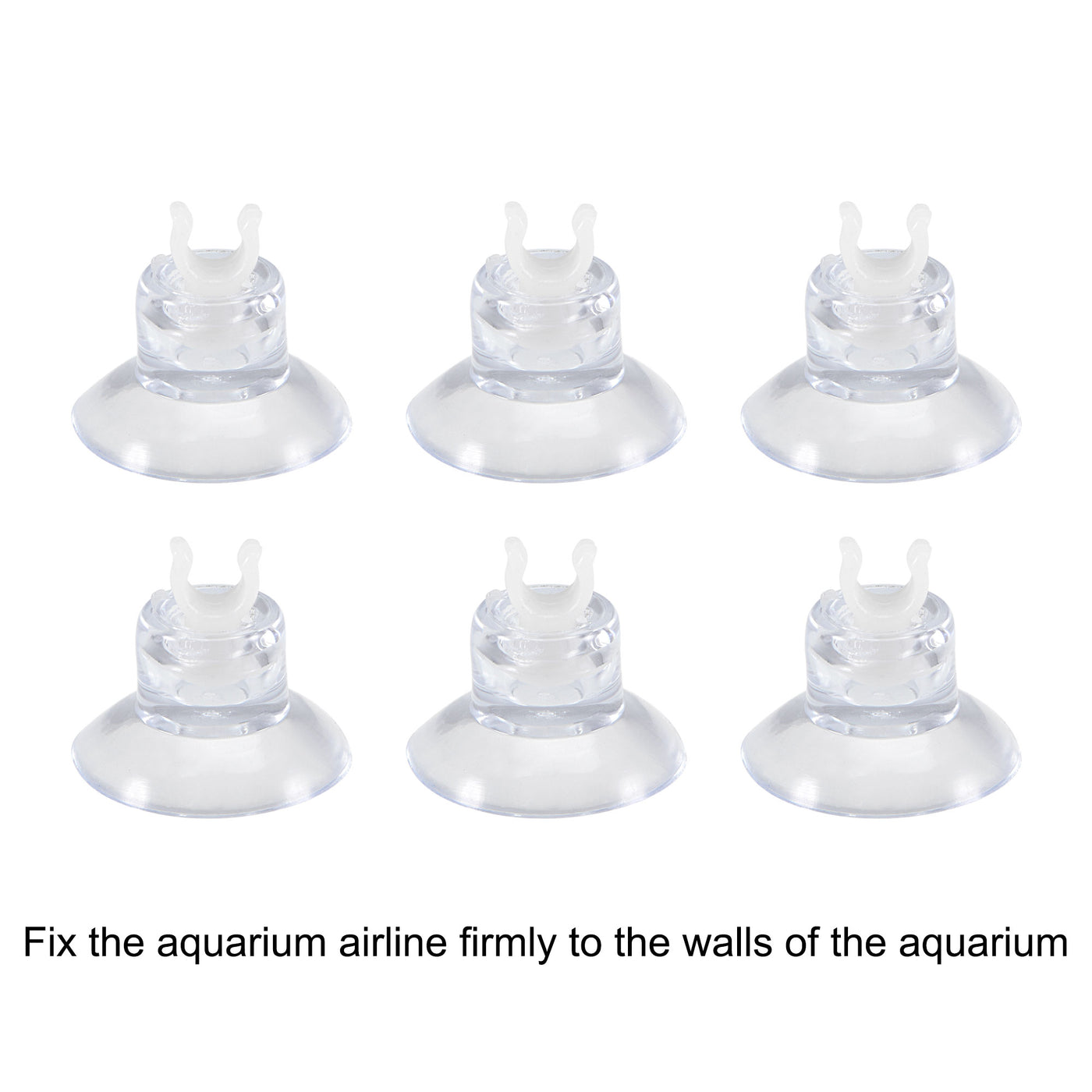uxcell Uxcell Silicone Tubing 4mm ID 6mm(1/4") OD 10m Aquarium Pump Hose Rubber Tube Clear with Check Valves, Suction Cups, Connectors