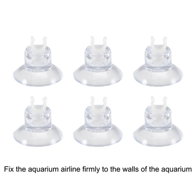 Harfington Uxcell Silicone Tubing 4mm ID 6mm(1/4") OD 10m Aquarium Pump Hose Rubber Tube Clear with Check Valves, Suction Cups, Connectors