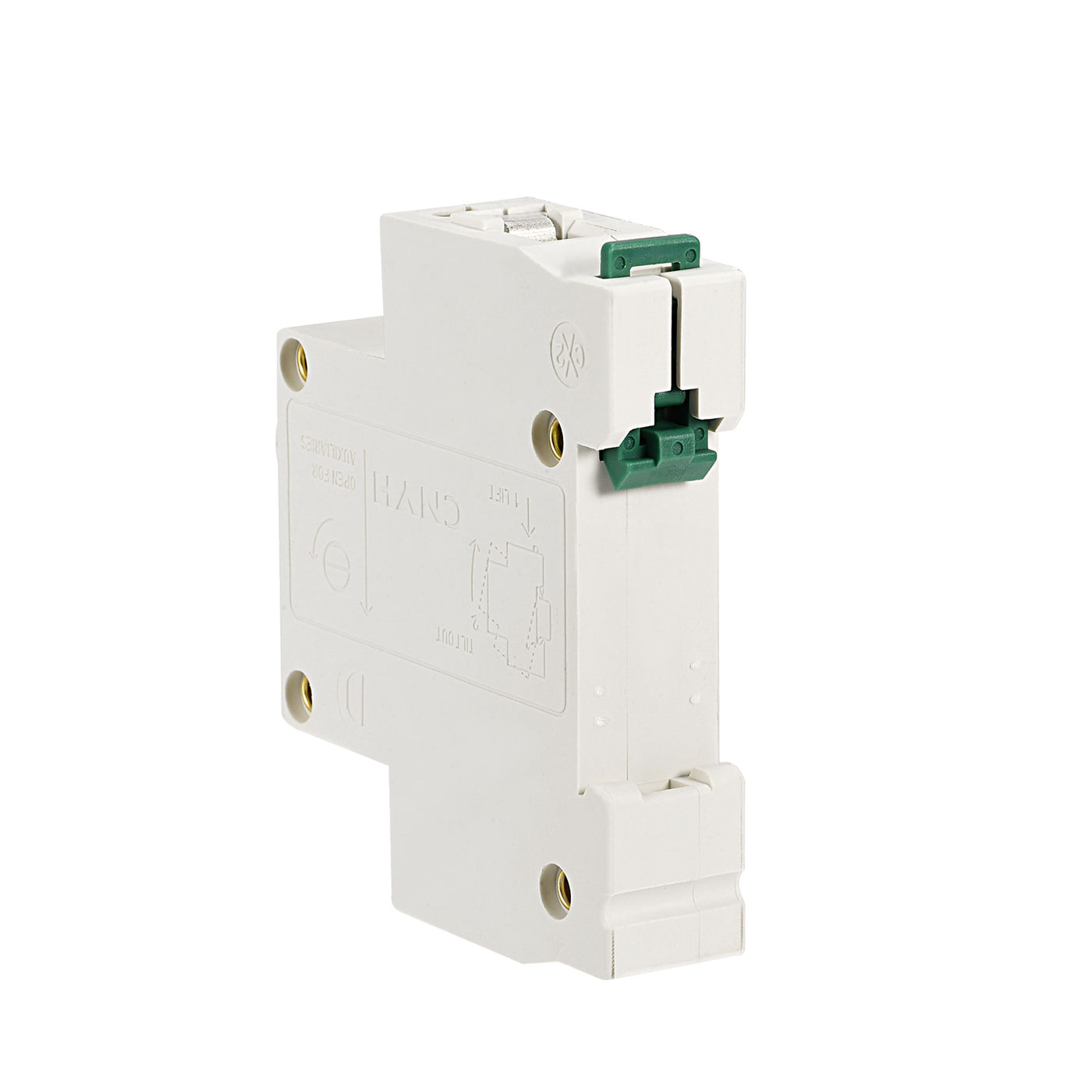 uxcell Uxcell Miniature Circuit Breaker, DZ47-63 1 Pole 25A 230/400V C25, C Curve