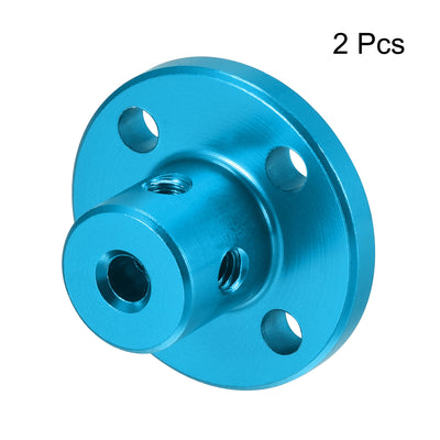 Harfington H13xD10 Rigid Flange Coupling Motor Shaft Coupler DIY 2pcs