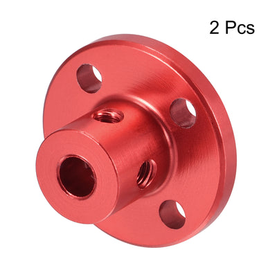 Harfington H13xD10 Rigid Flange Coupling Motor Shaft Coupler DIY 2pcs