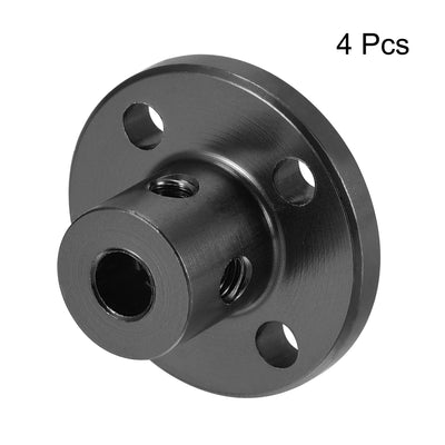 Harfington H13xD10 Rigid Flange Coupling Motor Shaft Coupler DIY 4pcs
