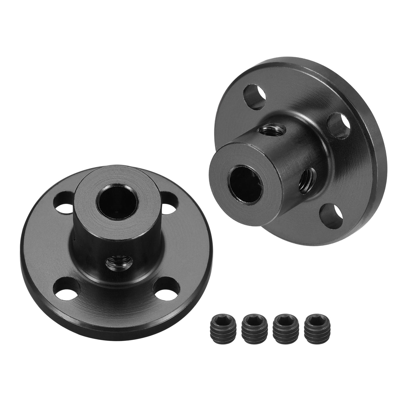 Harfington H13xD10 Rigid Flange Coupling Motor Shaft Coupler DIY 4pcs