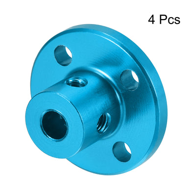 Harfington H13xD10 Rigid Flange Coupling Motor Shaft Coupler DIY 4pcs