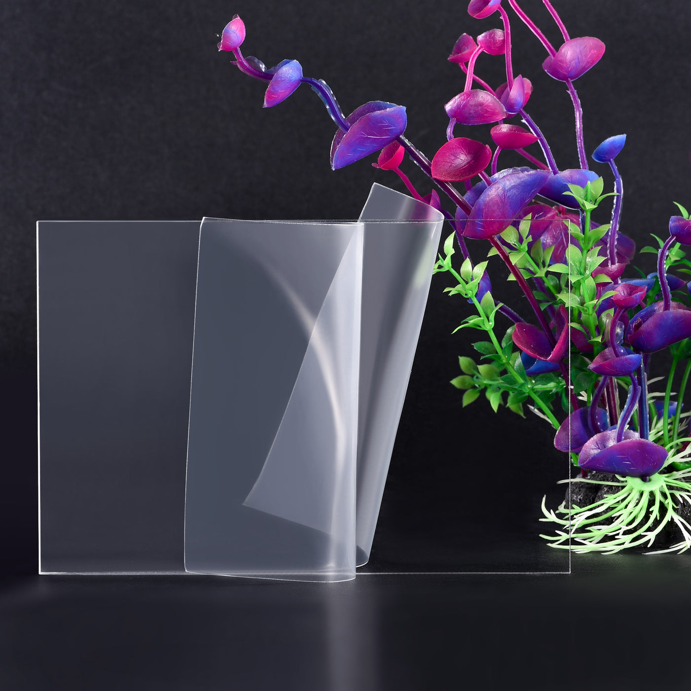 uxcell Uxcell 1pcs Acrylic Sheet,Clear,1/16" Thick,304.8 x 457.2mm,Plastic Board