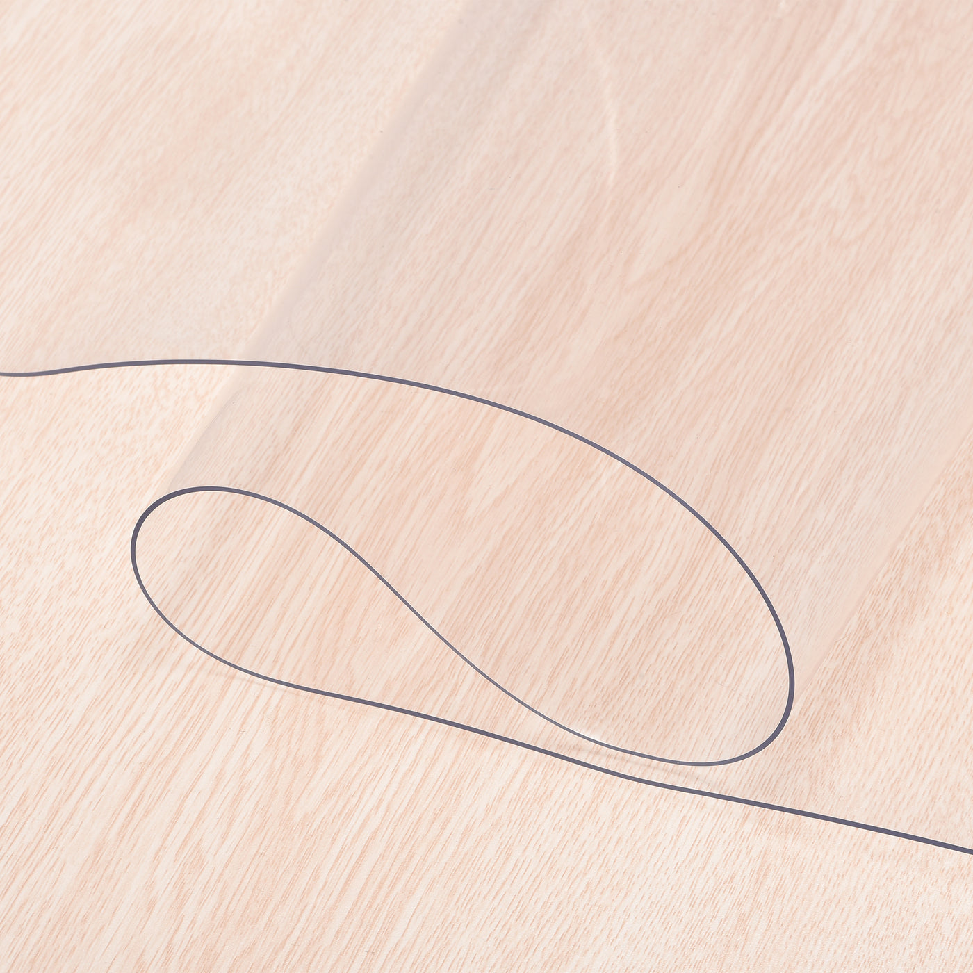 uxcell Uxcell 1.3mm Thick 12 inch x 72 inch Clear PVC Sheet 300mm x 1800mm Table Cover