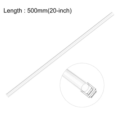 Harfington Rigid Acrylic Pipes Round Tube Tubing