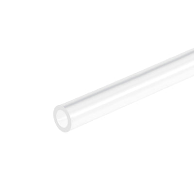 uxcell Uxcell Clear Silicone Tubing, 1/4"(6.4mm) ID 3/8"(9.6mm) OD 1/16" Wall 10ft, Flexible Silicone Tube for Air Water Pipe Pump Transfer