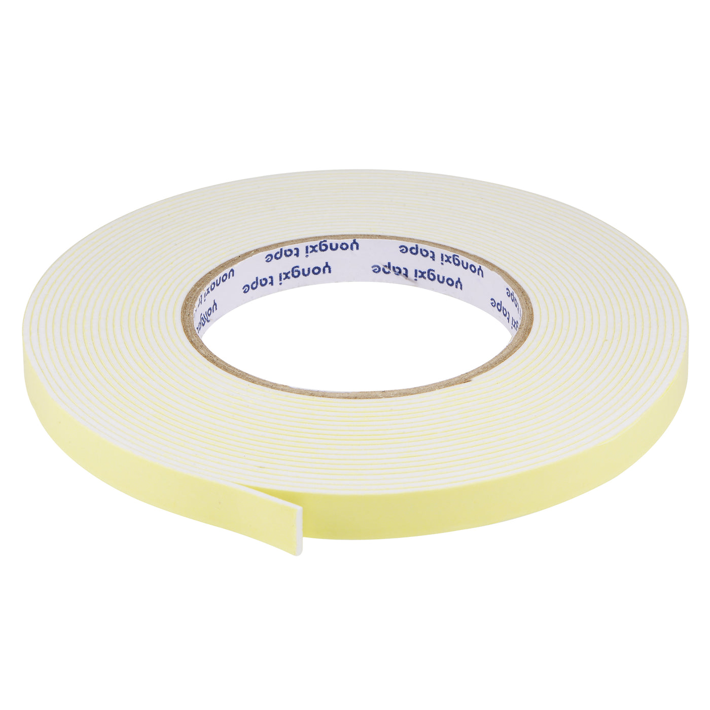 uxcell Uxcell Sealing Foam Tape 12mmx1.5mmx8m EVA Self Adhesive Window Doors Weather Strip