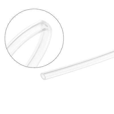Harfington Silicone Tubing, ID OD , Flexible Silicone Tube for Air Water Pipe Pump Transfer