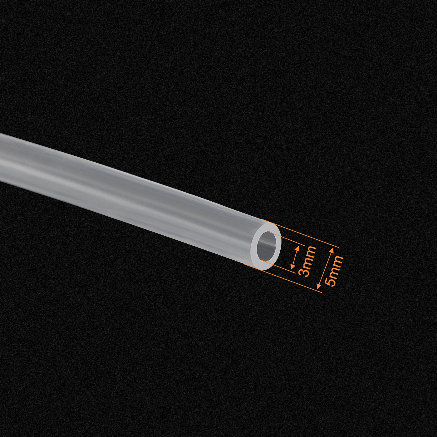 uxcell Silicone Tubing, ID OD , Flexible Silicone Tube for Air Water Pipe Pump Transfer