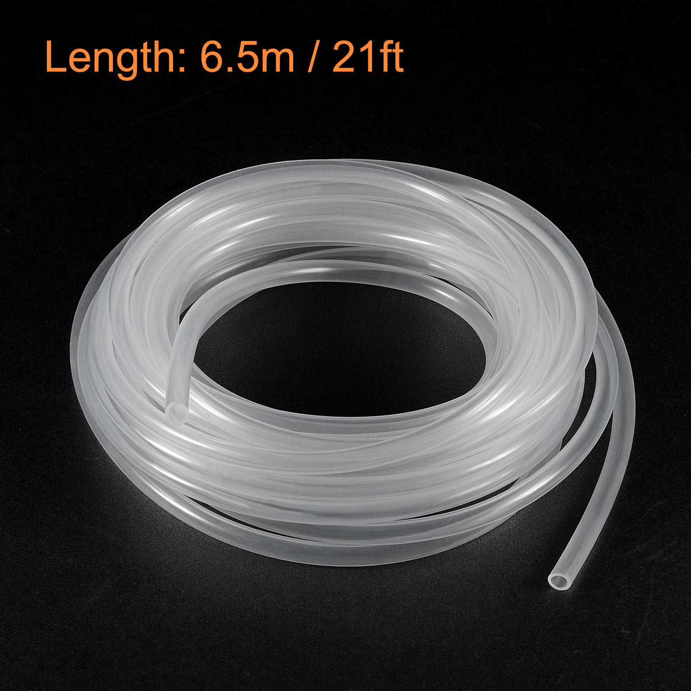 uxcell Silicone Tubing, ID OD , Flexible Silicone Tube for Air Water Pipe Pump Transfer