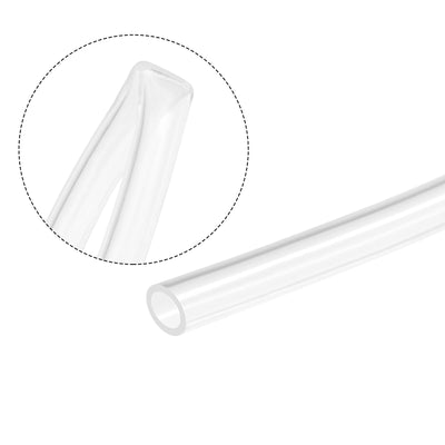 Harfington Silicone Tubing, ID OD , Flexible Silicone Tube for Air Water Pipe Pump Transfer