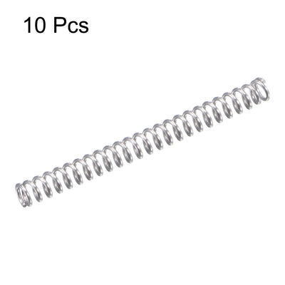 Harfington Uxcell 304 Stainless Steel Compression Spring Load Capacity for Lawnmowers, Silver