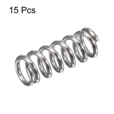Harfington Uxcell 304 Stainless Steel Round Compression Spring