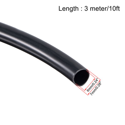 Harfington PVC Tube Wire Harness Tubing, Sleeve for Wire Sheathing Wire Protection