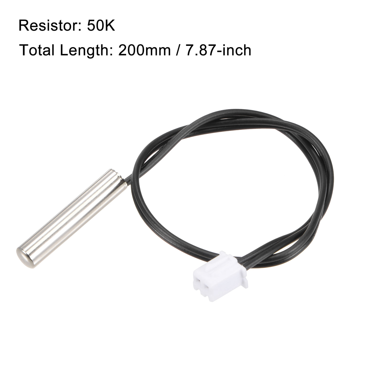 uxcell Temperature Sensor Probe, NTC Thermal Sensor Probe Digital Thermometer Extension Cable