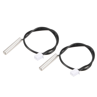 Harfington Temperature Sensor Probe, NTC Thermal Sensor Probe Digital Thermometer Extension Cable